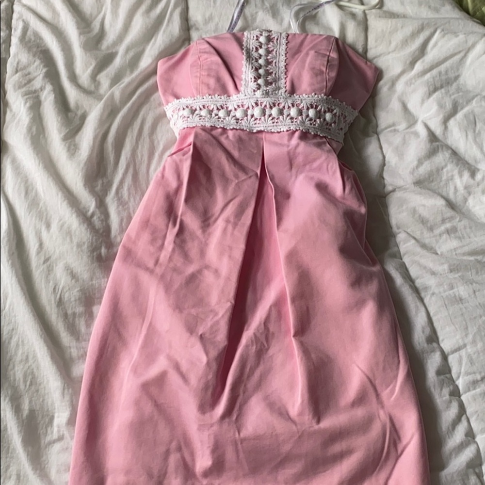 Strapless Lilly Pulitzer dress